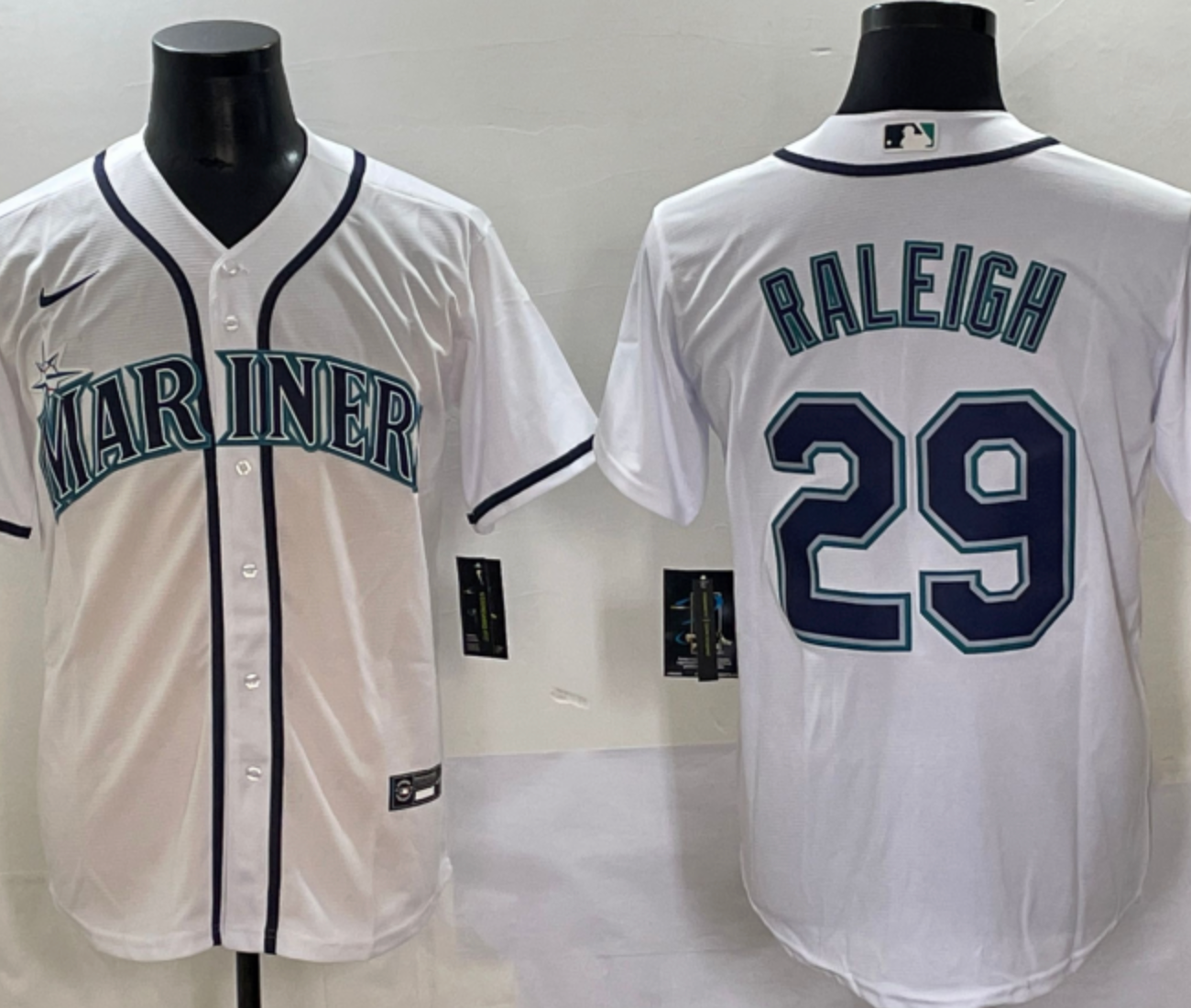 Mariners White Jersey