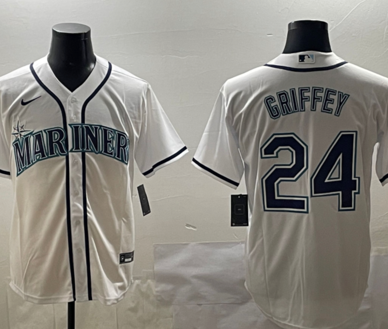 Mariners White Jersey