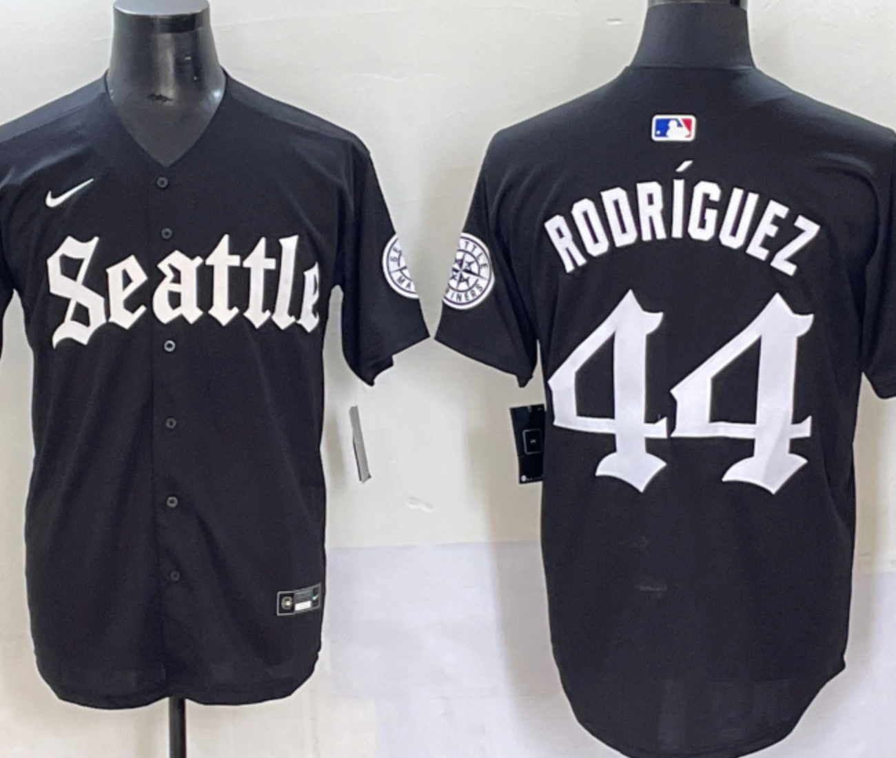 Mariners Black 5th Generation Jersey