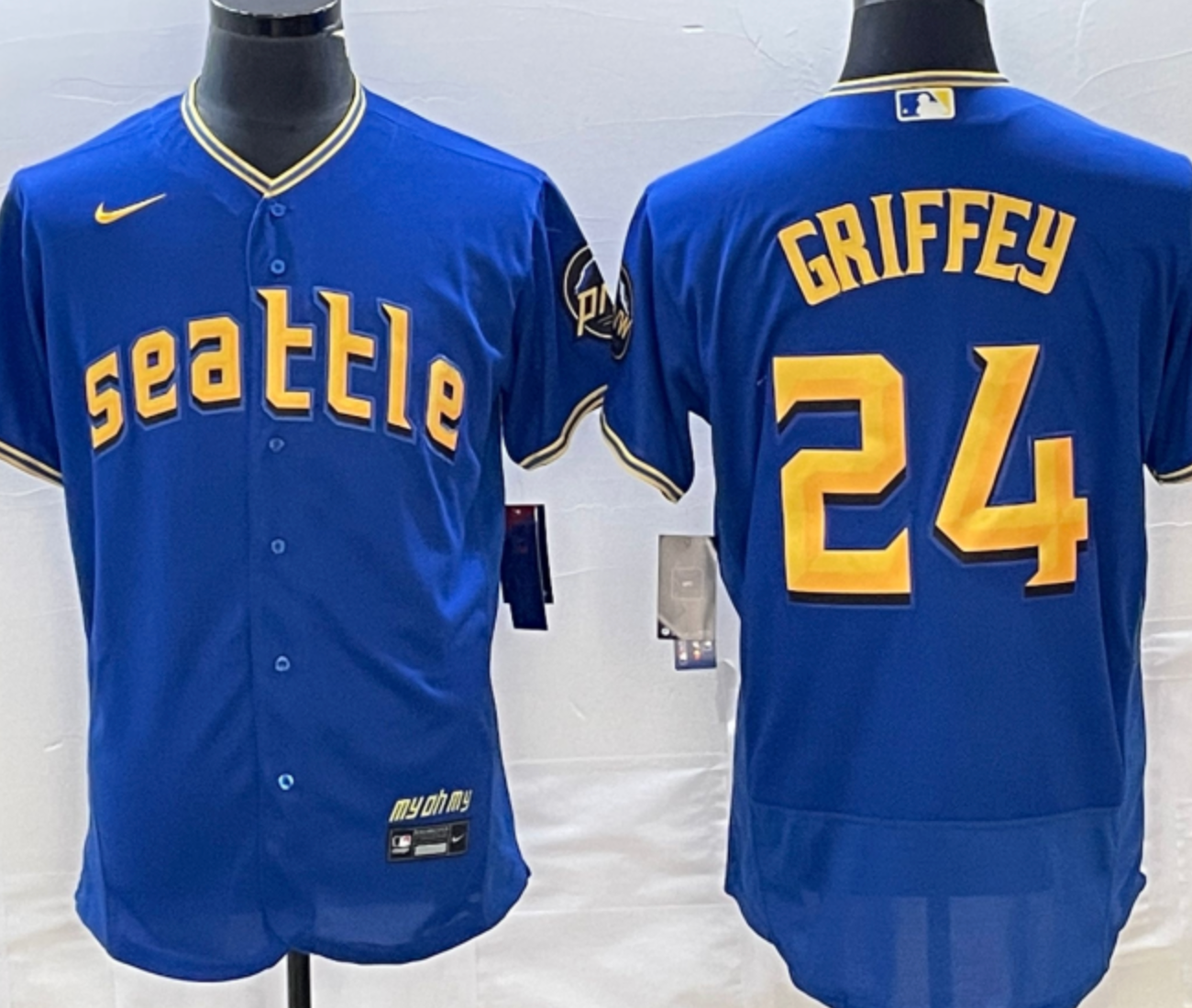 Mariners City Connect Blue-Gold Jersey