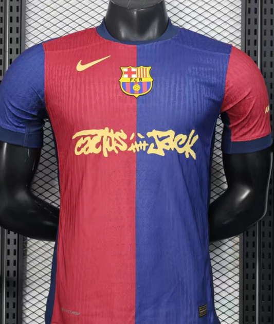 BARCELONA TRAVIS SCOTT- CACTUS JACK LIMITED JERSEY