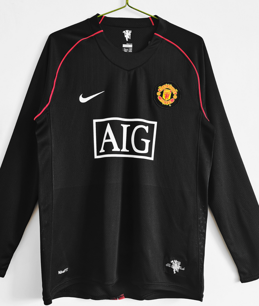 Manchester United 07/08 Long Sleeve Retro Jersey