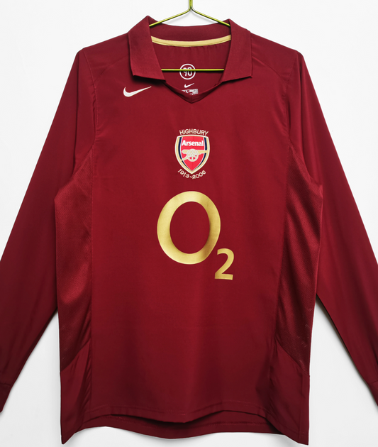 Arsenal Retro 2005/2006 Jersey