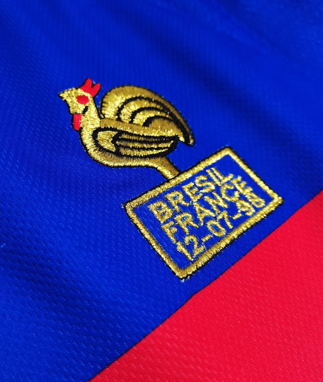 France Retro 1998 Long Sleeve Jersey