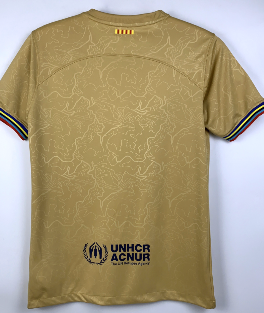 Barcelona 22/23 4th Away Gold jersey