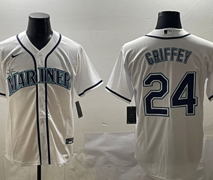 Mariners White Jersey