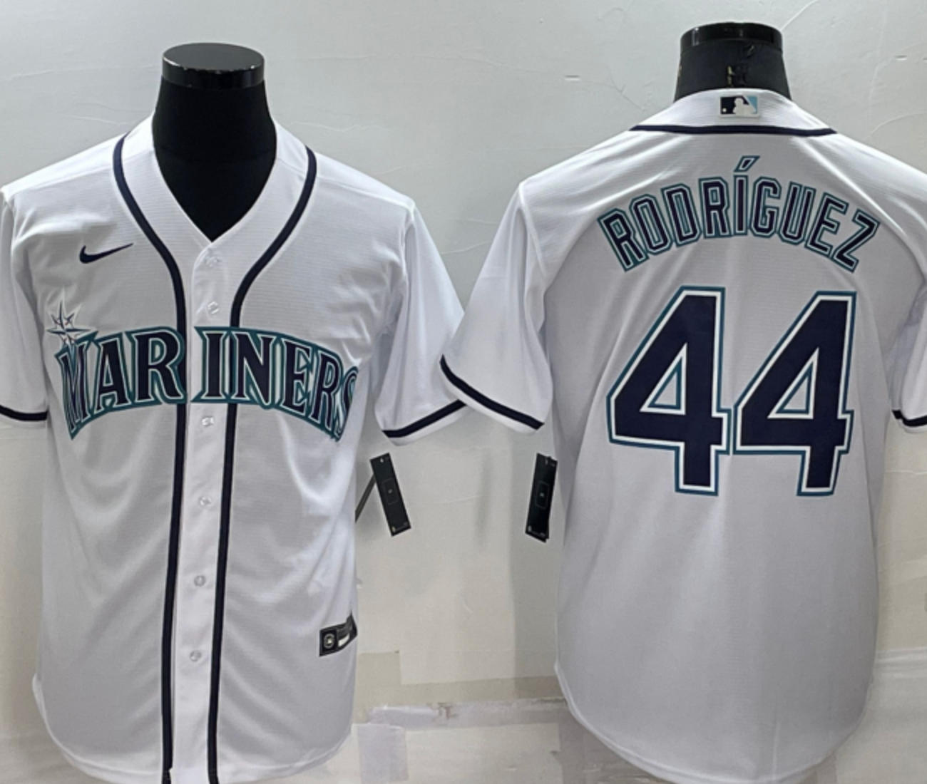 Mariners White Jersey