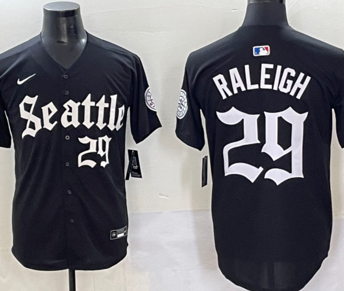 Mariners Black 5th Generation Jersey
