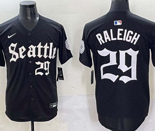 Mariners Black 5th Generation Jersey