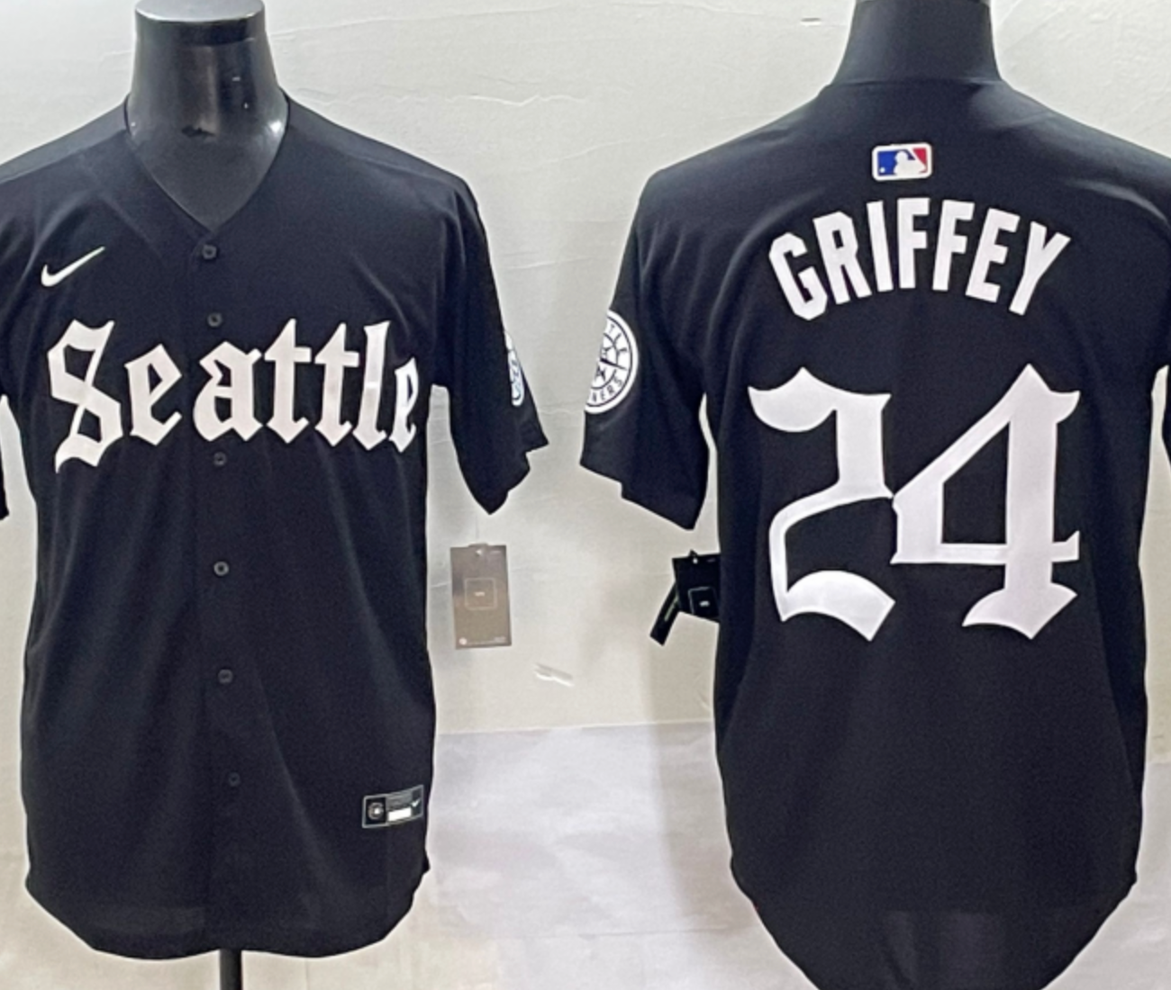 Mariners Black 5th Generation Jersey