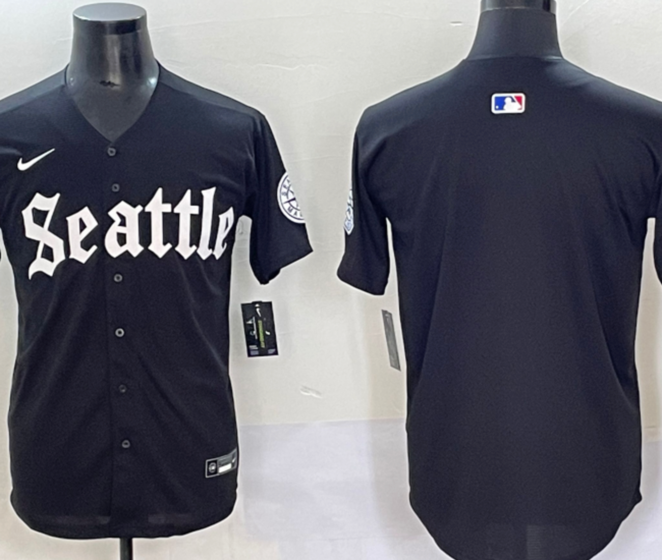 Mariners Black 5th Generation Jersey