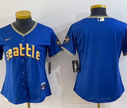 Mariners City Connect Blue-Gold Jersey