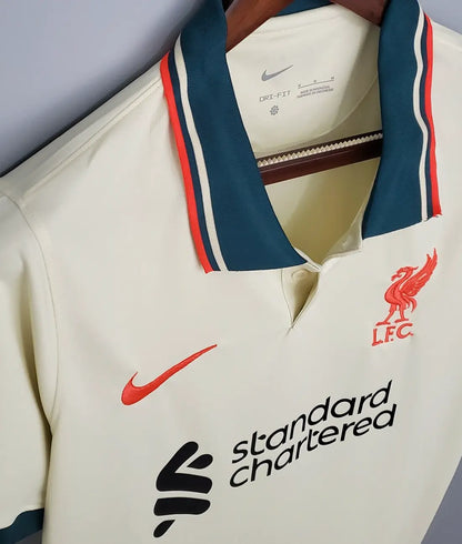 Liverpool 21/22 Away Beige Jersey - Size S to 2XL - TBE Locker