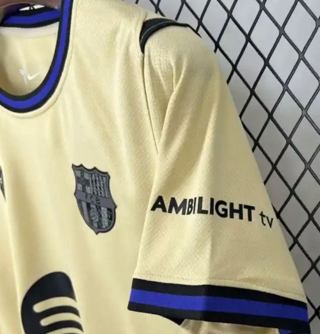 Barcelona 25/26 Away Jersey – Gold / Team Gold Special Edition