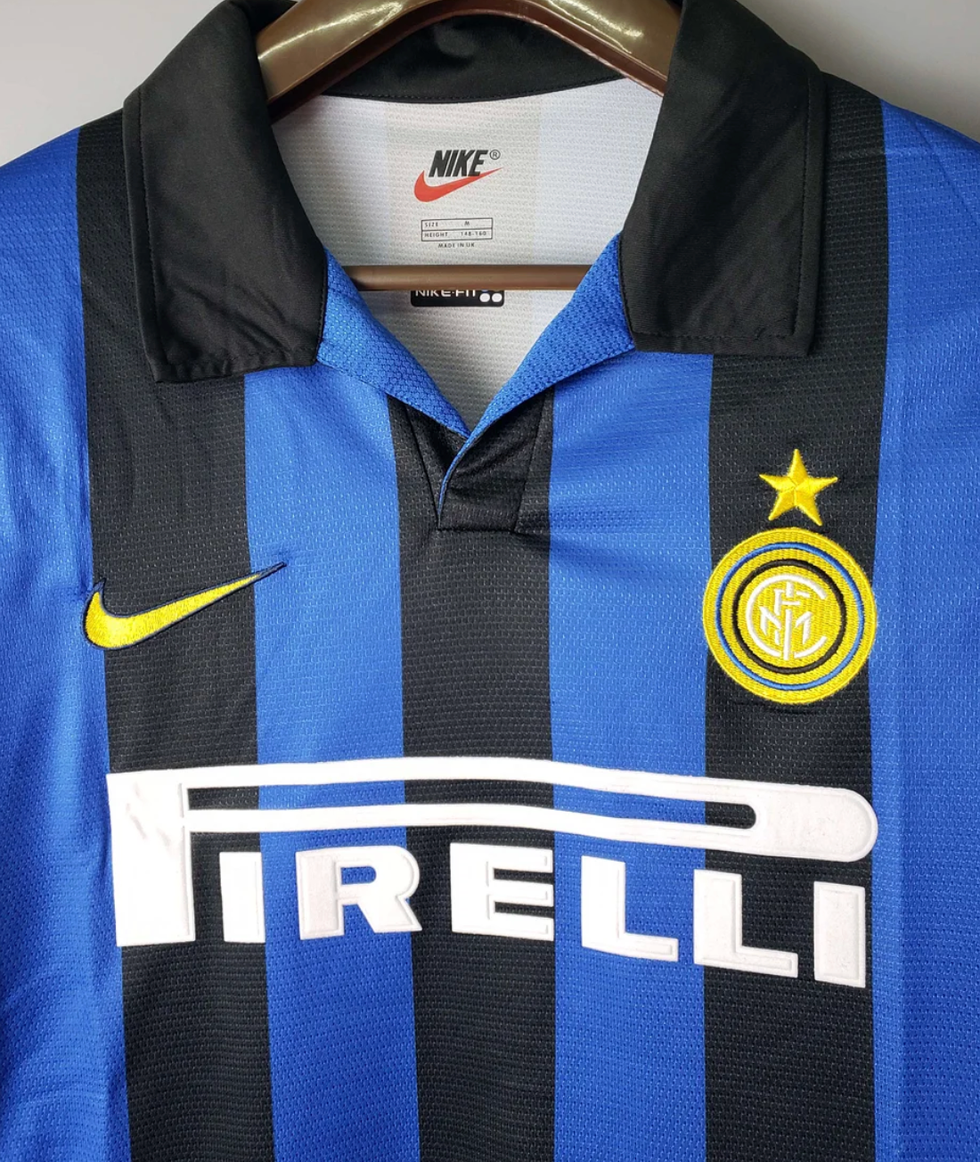 Inter Milan 1998-99 Home Long Sleeve Retro Jersey
