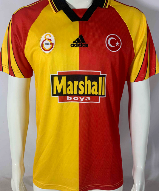 Galatasaray 1998/1999 Home Jersey – Retro Classic Football Shirt | Pre-UEFA Cup Champions Era