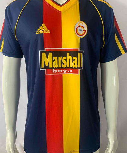 Galatasaray 1998/1999 Away Jersey – Retro Navy Blue Classic Football Shirt | Turkish Super League Champions