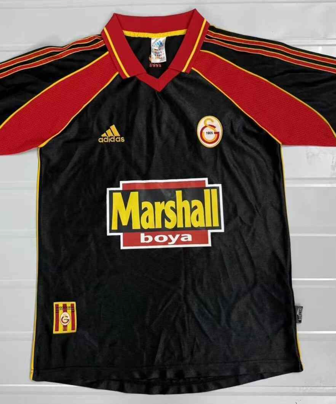 Galatasaray 1999/2000 Black Away Jersey | UEFA Cup Champions Edition