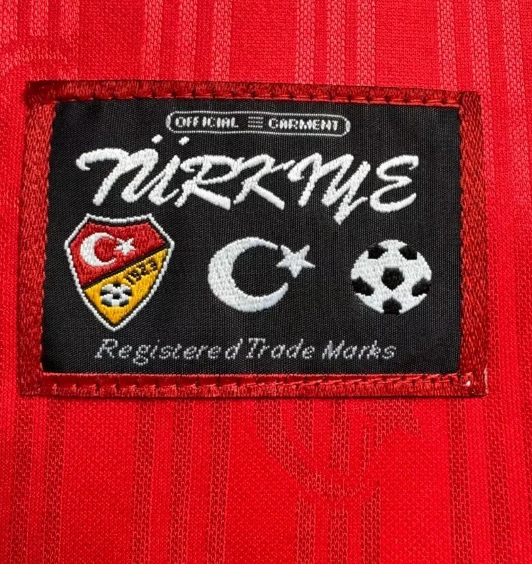 Turkiye 1996 National Team Home Jersey – Retro