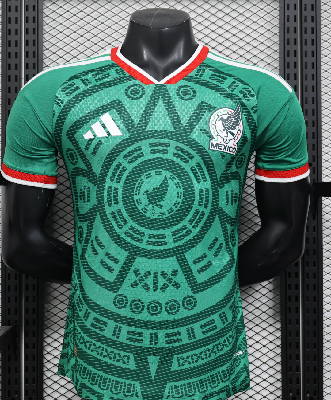 Mexico 2026 World Cup Home Jersey Green Aztec Football Shirt