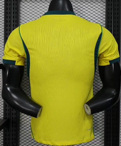 Brazil 2026 World Cup Home Jersey Yellow Green Football Shirt