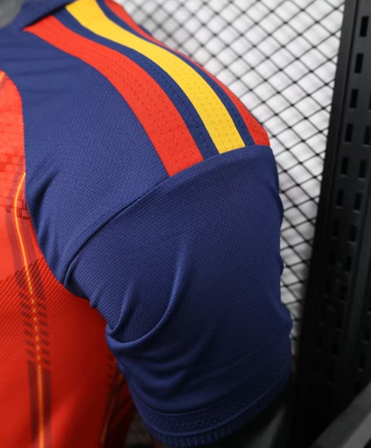Spain 2026 World Cup Home Jersey Red Yellow Football Shirt