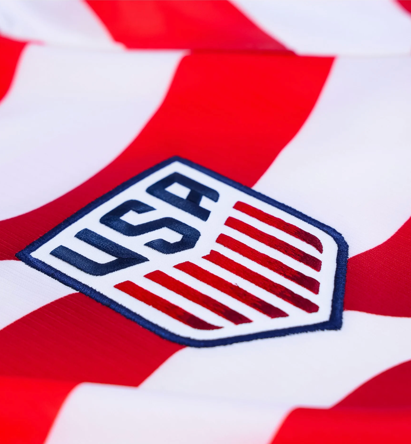 USA 2026 World Cup Home Jersey White Red Blue Football Shirt